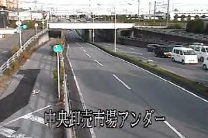 栃木県宇都宮市 栃木県道46号中央卸売市場アンダーのライブカメラ
