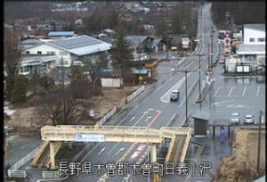 長野県木曽町 国道19号 木曽維持出張所のライブカメラ