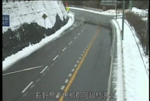 長野県阿智村 国道153号 寒原峠のライブカメラ