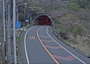 静岡県函南町 熱海函南線 鷹ノ巣山トンネル(函南側)のライブカメラ