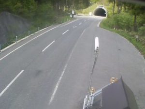 岡山県新庄村 岡山県道58号 野土路トンネル前のライブカメラ