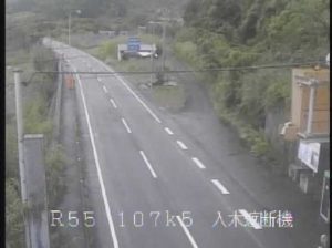高知県室戸市 国道55号 入木遮断機のライブカメラ