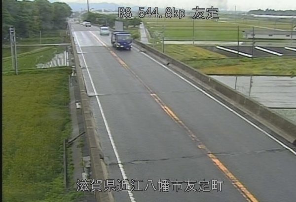 国道8号 友定のライブカメラ|滋賀県近江八幡市のサムネイル