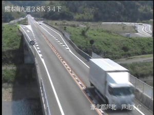 熊本県芦北町 南九州自動車道 芦北インターチェンジのライブカメラ