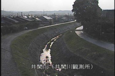 井関川 井関川観測所のライブカメラ|京都府木津川市のサムネイル