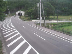 福島県飯舘村 福島県道12号 八木沢トンネル飯舘側1のライブカメラ