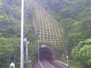 福島県浪江町 国道114号 仙人沢トンネルのライブカメラ