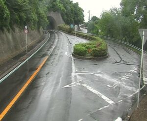 愛媛県伊方町 国道197号 大久東トンネル(三崎町側)のライブカメラ