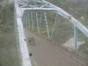 福島県金山町 国道252号 水沼橋1のライブカメラ