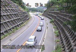 福島県白河市 国道4号 小田川のライブカメラ