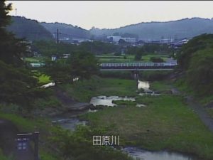 京都府宇治田原町 田原川 大導寺川合流部のライブカメラ