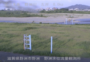 滋賀県野洲市 野洲川 野洲川水位観測所のライブカメラ