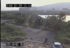 大阪府枚方市 淀川 三川合流付近のライブカメラ