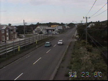 国道279号 三保野のライブカメラ|青森県横浜町のサムネイル
