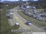 国道113号 関川村下関のライブカメラ|新潟県関川村のサムネイル