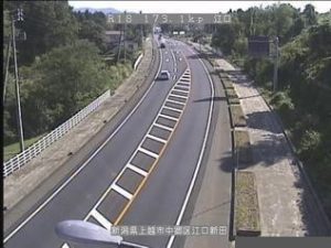 新潟県上越市 国道18号 上越市江口新田のライブカメラ