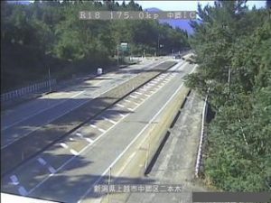 新潟県上越市 国道18号 上越市中郷インターチェンジのライブカメラ