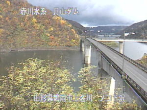 山形県鶴岡市 梵字川 ノコト沢のライブカメラ