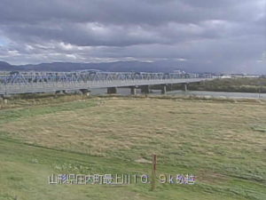 山形県庄内町 最上川 砂越のライブカメラ