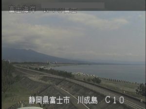 静岡県富士市 富士海岸 冨士市川成島のライブカメラ