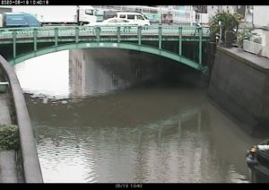 東京都文京区 神田川 後楽橋のライブカメラ