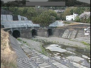 静岡県伊豆の国市 狩野川 鏡橋のライブカメラ