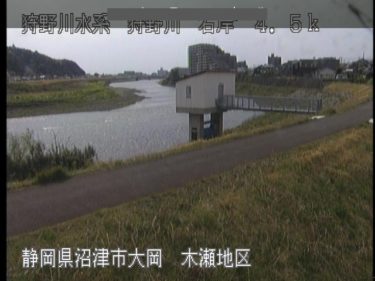 狩野川 木瀬地区のライブカメラ|静岡県沼津市のサムネイル