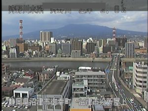静岡県沼津市 狩野川 沼津市役所のライブカメラ