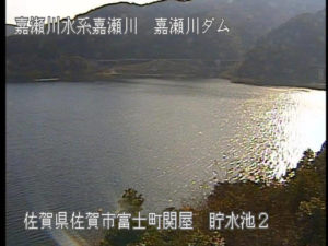 佐賀県佐賀市 嘉瀬川 ダム上流カメラ2のライブカメラ