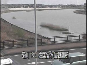 静岡県掛川市 菊川 国安水位観測所のライブカメラ