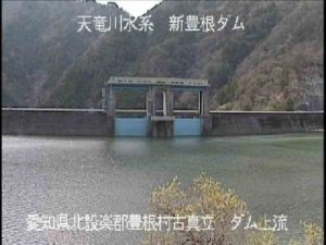 愛知県豊根村 大入川 川合水位局のライブカメラ