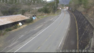 京都府京丹波町 国道27号 升谷のライブカメラ