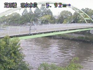 東京都板橋区 新河岸川 芝原橋のライブカメラ