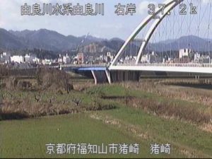 京都府福知山市 由良川 猪崎のライブカメラ
