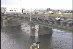 宮城県登米市 迫川 佐沼のライブカメラ