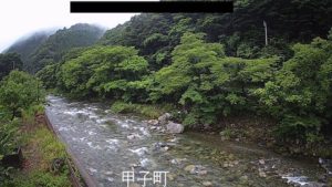岩手県釜石市 甲子川 甲子町のライブカメラ
