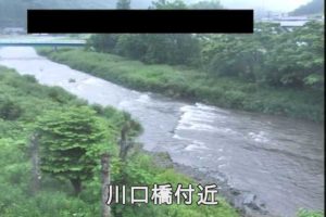 岩手県住田町 気仙川 川口橋付近のライブカメラ