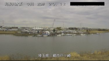 中川 三郷市戸ヶ崎のライブカメラ|埼玉県三郷市のサムネイル