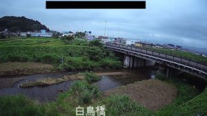 岩手県奥州市 白鳥川 白鳥橋のライブカメラ