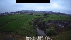 岩手県奥州市 徳沢川 徳沢川樋門(内)のライブカメラ