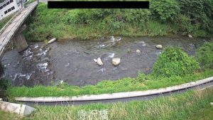 岩手県盛岡市 簗川 寺沢橋のライブカメラ