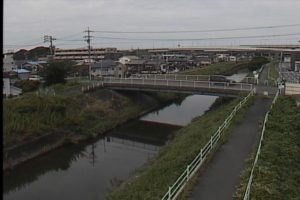 愛知県春日井市 八田川 地蔵川交差部のライブカメラ