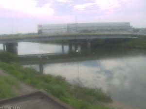 愛知県愛西市 日光川 古瀬水位観測所のライブカメラ