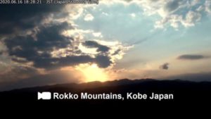兵庫県芦屋市 六甲山系のライブカメラ