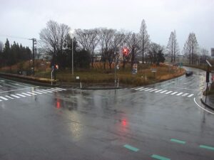 富山県南砺市 国道304号 福光インターチェンジのライブカメラ