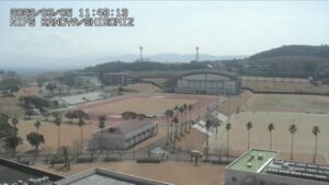 鹿児島県鹿屋市 鹿屋体育大学白水キャンパスのライブカメラ