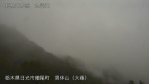 栃木県日光市 大谷川 男体山のライブカメラ