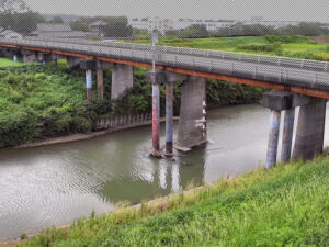 静岡県静岡市 巴川 麻機第4東のライブカメラ