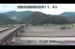 安倍川 牛妻雨量水位のライブカメラ|静岡県静岡市のサムネイル