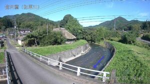 茨城県大子町 初原川 皆沢橋のライブカメラ